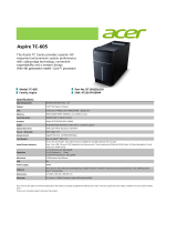 Acer DT.SRQEQ.010 Datasheet