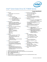 Intel SSDPE2ME800G410 Datasheet