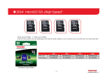 Toshiba SD-C08GJ(6A Datasheet