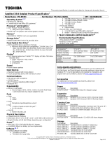 Toshiba C55-B5353 Datasheet