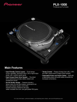 Pioneer NEER PLX-1000 Datasheet