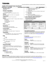 Toshiba C55T-B5109 Datasheet