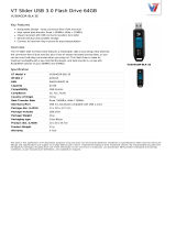 V7 VU364GDR-BLK-3E Datasheet