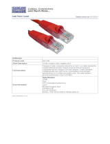 Cables Direct B6-510R Datasheet