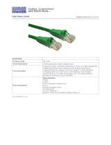 Cables Direct B6-510G Datasheet