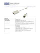 Cables Direct HDMINIDP-HDMI Datasheet