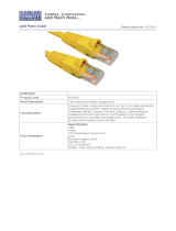 Cables Direct B6-505Y Datasheet
