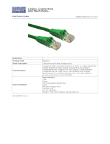 Cables Direct B6-501G Datasheet