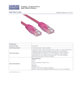 Cables Direct ERT-600P Datasheet