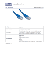 Cables Direct ERT-600B Datasheet