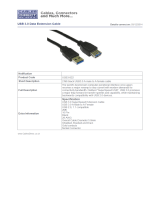 Cables Direct USB3-822 Datasheet