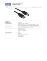 Cables Direct USB3-805 Datasheet