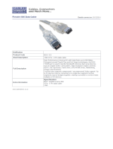 Cables Direct IEEE-123 Datasheet