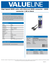 Valueline VLVB34000B10 Datasheet