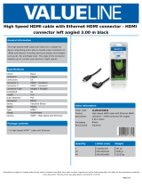 Valueline VLVB34210B30 Datasheet