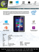 Point of View TAB-P800W-3G Datasheet