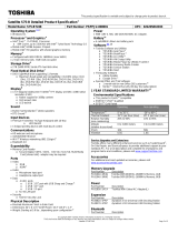 Toshiba PSPPJU-008001 Datasheet