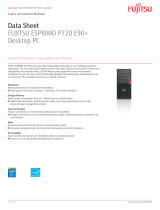 Fujitsu VFY:P0720PXP21DE/SP1 Datasheet