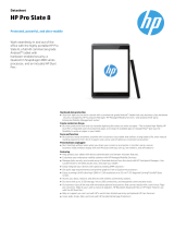 HP Slate 8 Pro Datasheet