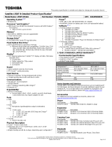 Toshiba L55DT-B5144 Datasheet