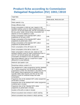 Zanussi ZWF81463W Datasheet