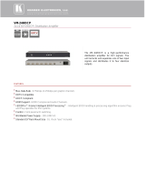 Kramer Electronics VM-24HDCP Datasheet