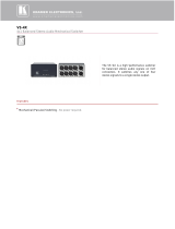 Kramer Electronics VS-4X Datasheet