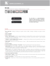 Kramer Electronics VM-114H Datasheet