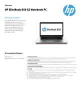 HP 850 G2 Datasheet