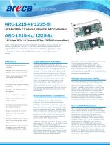Areca ARC-1215-4I Datasheet