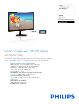 Philips 244E5QHSD/01 Datasheet
