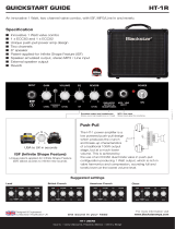 Blackstar Amplification HT-1R COMBO Datasheet