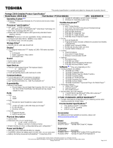 Toshiba Z30-B1320 Datasheet