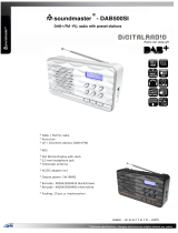 Soundmaster DAB500SI Datasheet