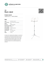 König & Meyer 10100-013-11 Datasheet