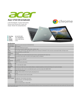 Acer NU.SH7ED.003 Datasheet