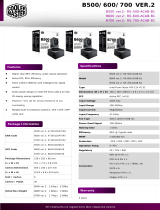 Cooler Master RS500-ACABB1-BU Datasheet