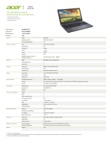 Acer NX.MRHET.015 Datasheet