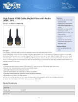 Tripp Lite P568-030 Datasheet