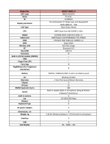 Asus N56DY-MM2-H Datasheet