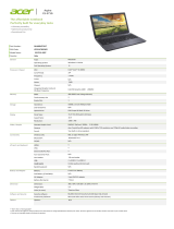 Acer NX.MRHET.017 Datasheet