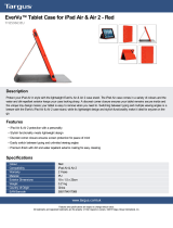 Targus THZ59603EU Datasheet