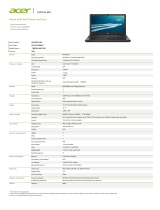 Acer NX.V9PET.015 Datasheet