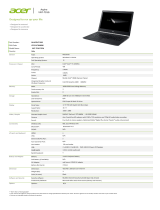 Acer VN7-791G-57MQ Datasheet