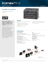 KanexPro SP-HD1X24K Datasheet