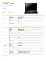 Acer NX.V8MET.022 Datasheet