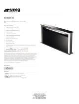 Smeg KDD90VXE Datasheet