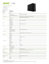 Acer DT.SXLET.020 Datasheet