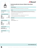 Rexel 09173BK Datasheet