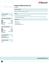 Rexel 16129RD Datasheet